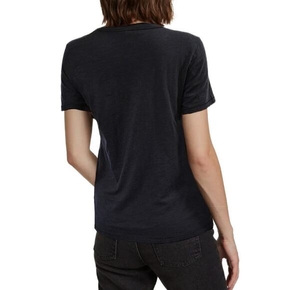 New! Lucky Brand Modelo Skull Graphic Print Top Cotton T-Shirt - Picture 2 of 4